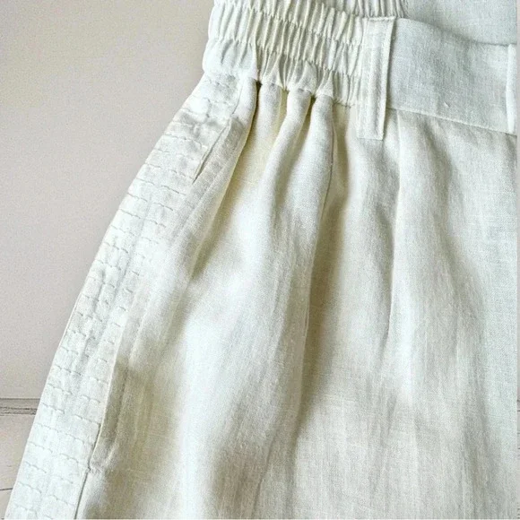 REPRESENT X DUKE + DEXTER RESORT PANT in Ecru Size M